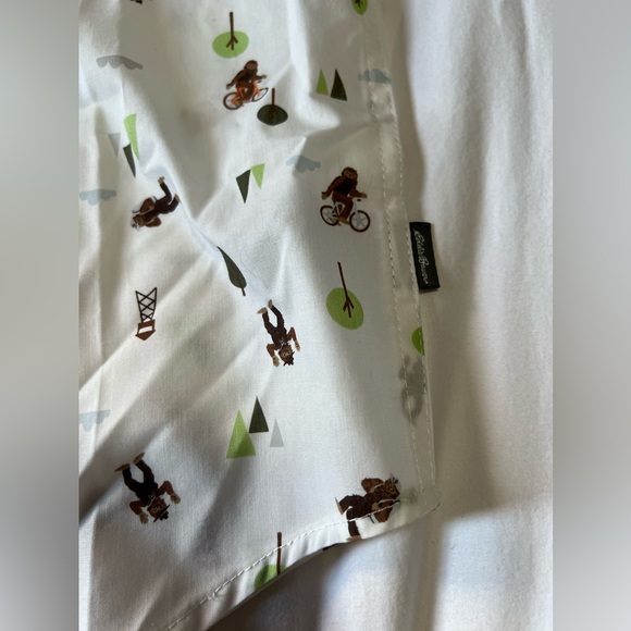 Eddie Bauer Boys Yeti Print Shirt NWT - Picture 5 of 6